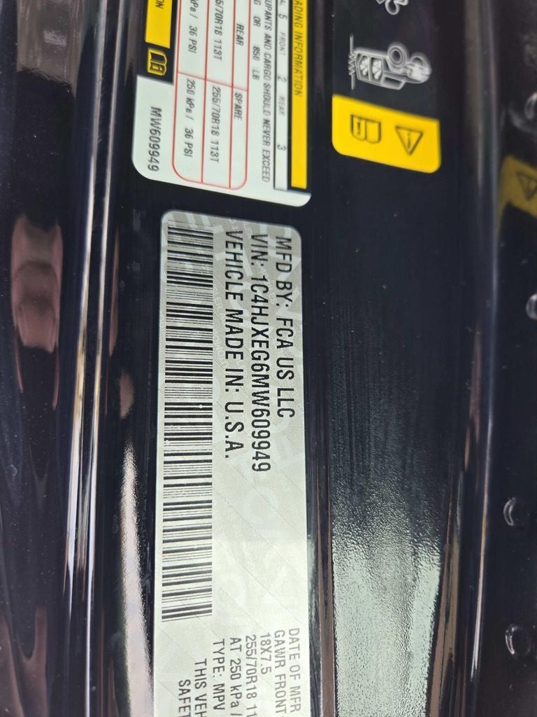 2021 Jeep Wrangler Unlimited Sahara