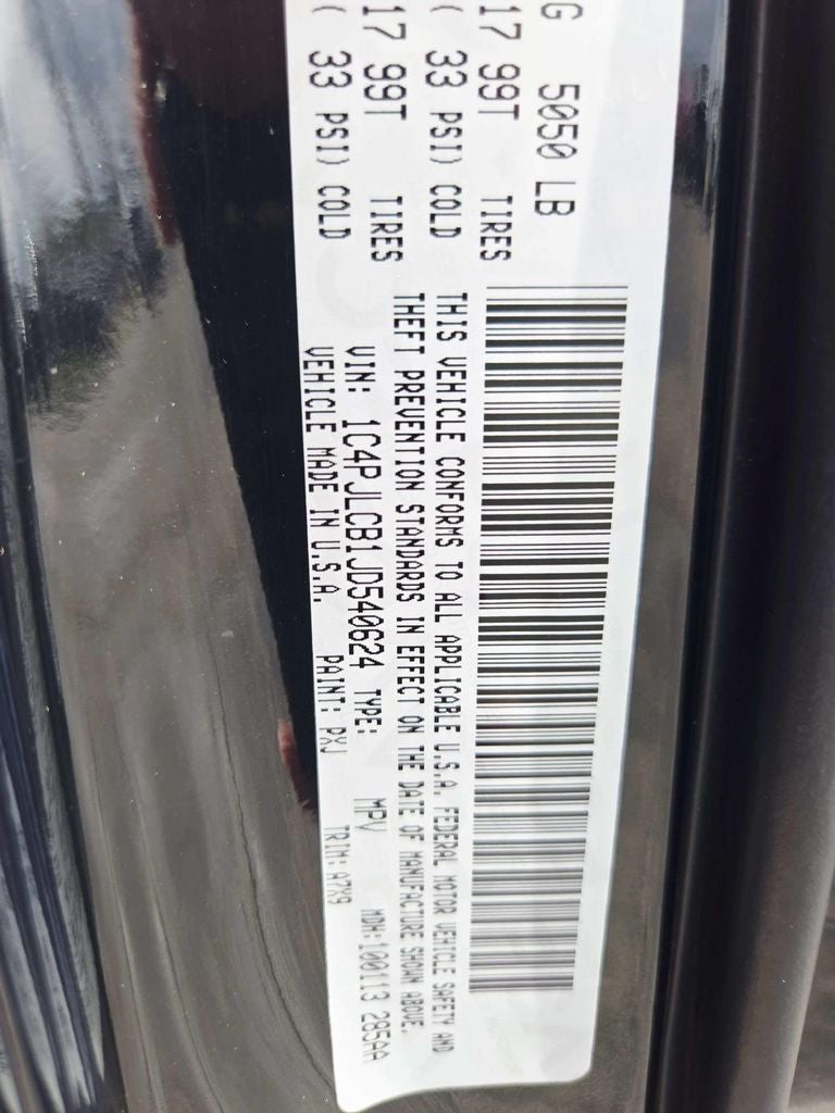 2018 Jeep Cherokee Latitude