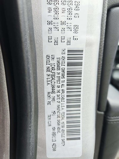 2020 Jeep Grand Cherokee Limited