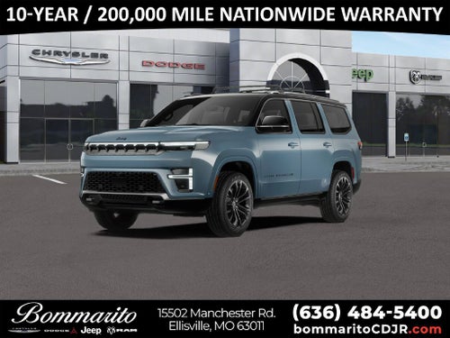 2027 Jeep Grand Wagoneer Summit Obsidian