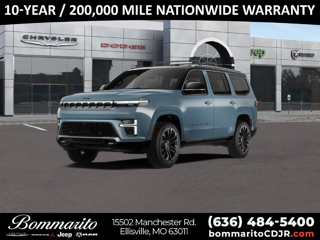 2027 Jeep Grand Wagoneer Summit Obsidian