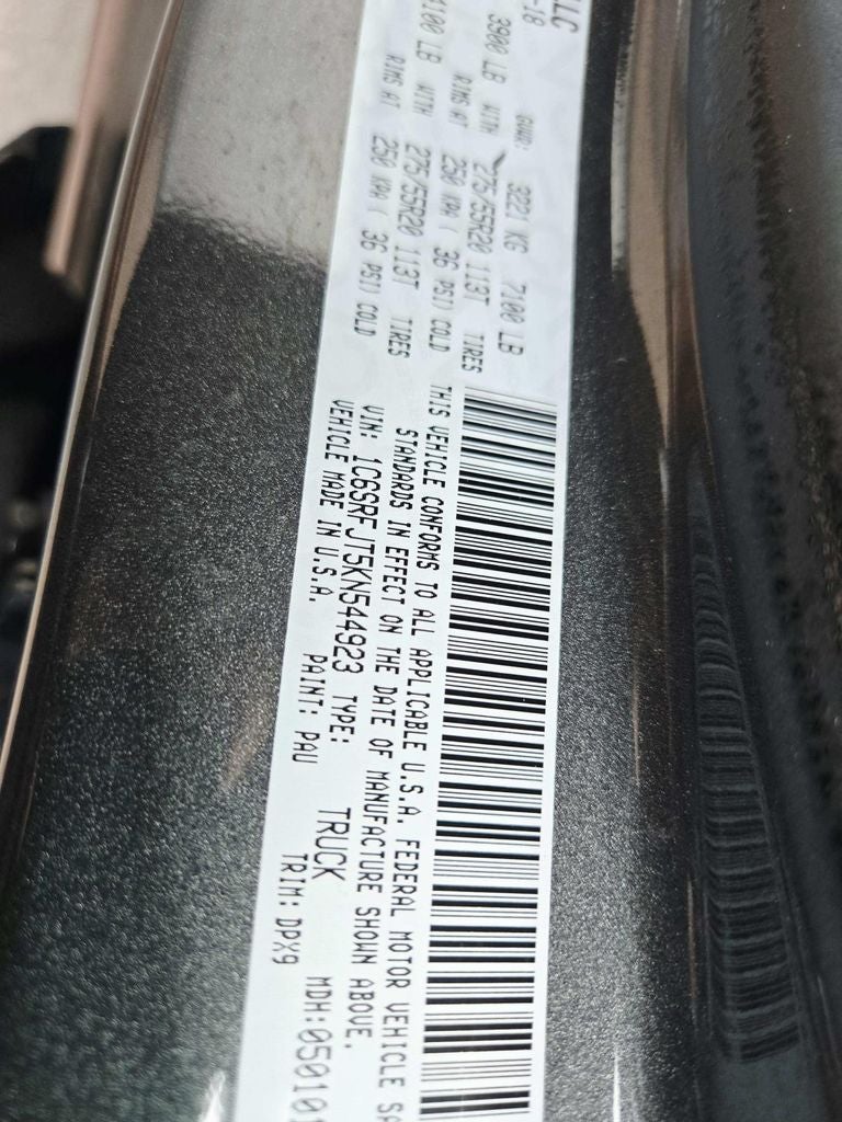 2019 RAM 1500 Laramie