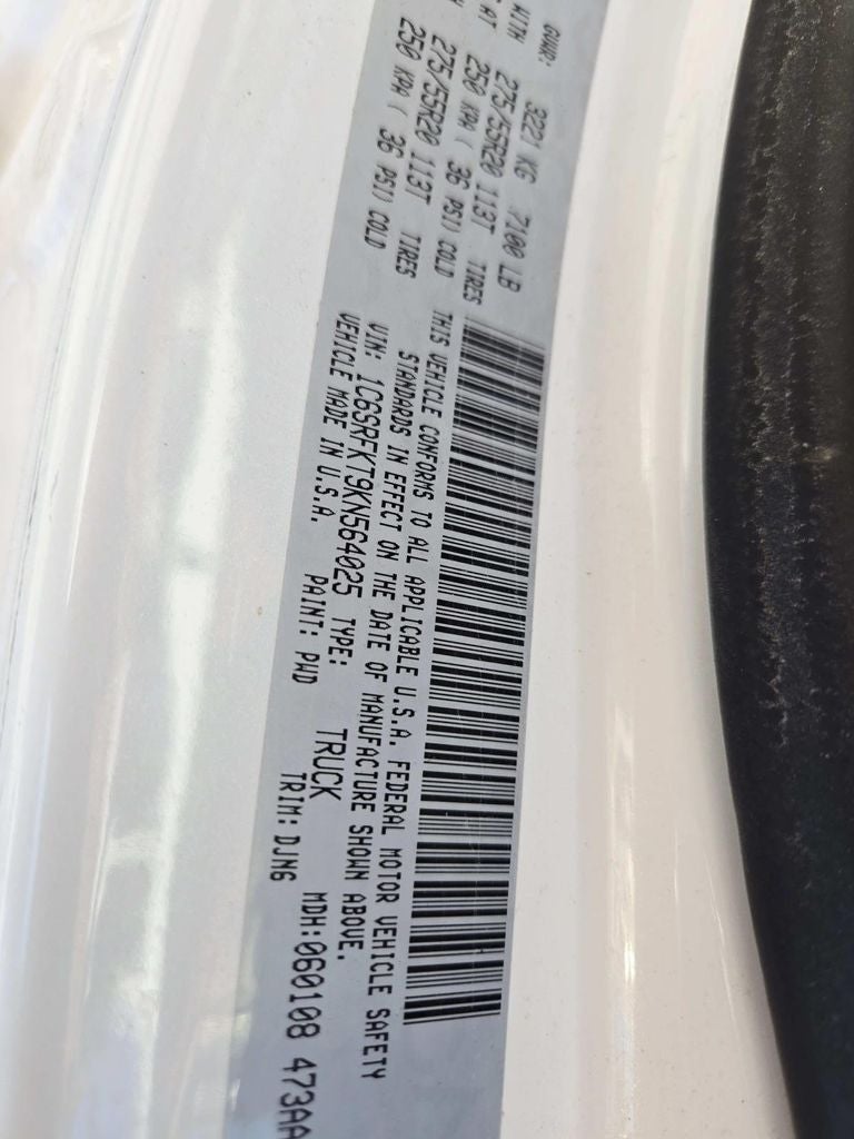 2019 RAM 1500 Limited