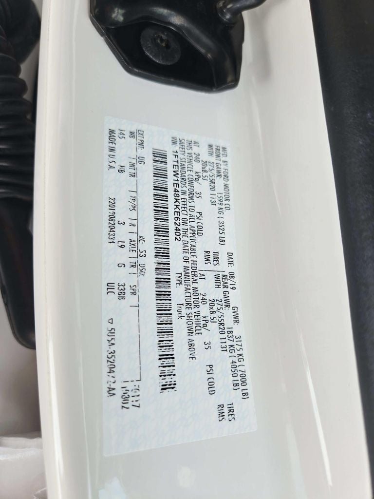 2019 Ford F-150 Lariat