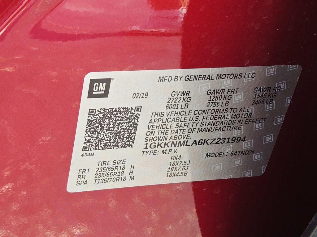 2019 GMC Acadia SLT-1