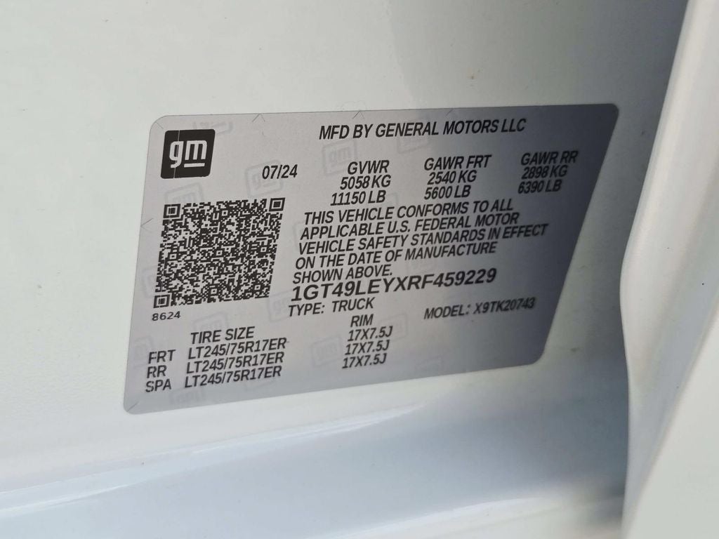 2024 GMC Sierra 2500HD Pro