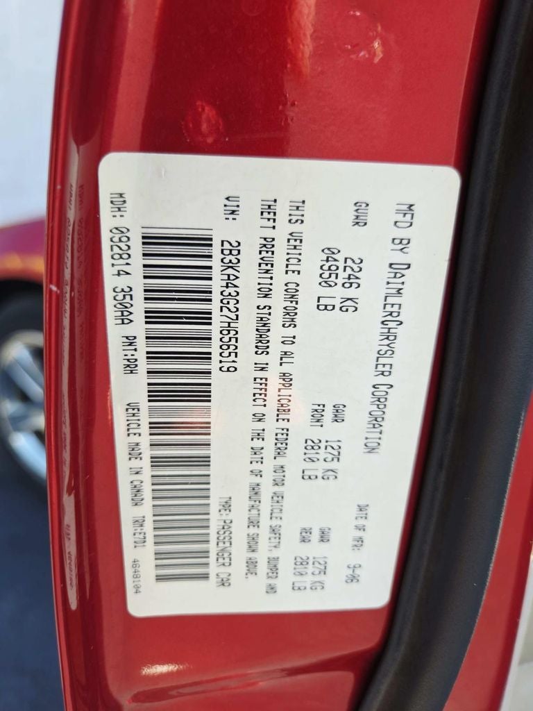 2007 Dodge Charger SE