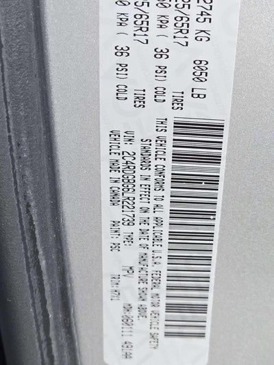 2020 Dodge Grand Caravan SE