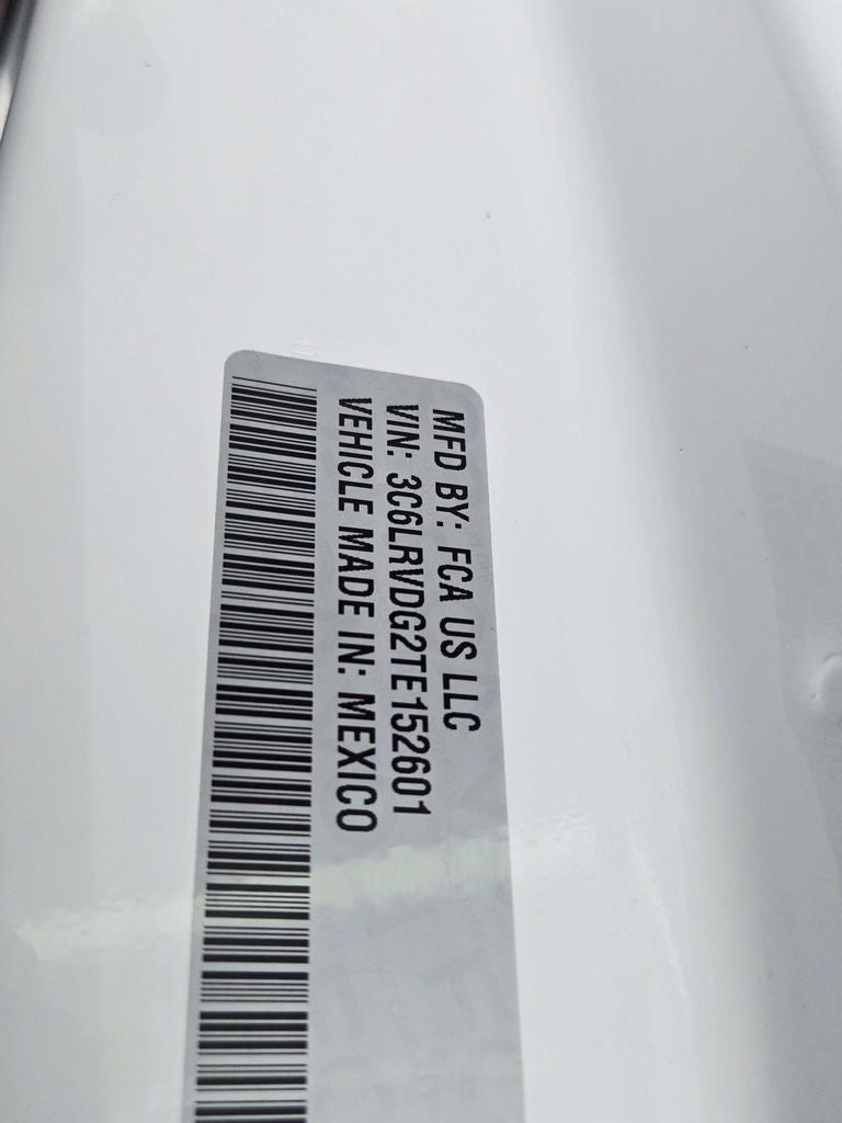 2026 RAM ProMaster 2500 High Roof 159 WB