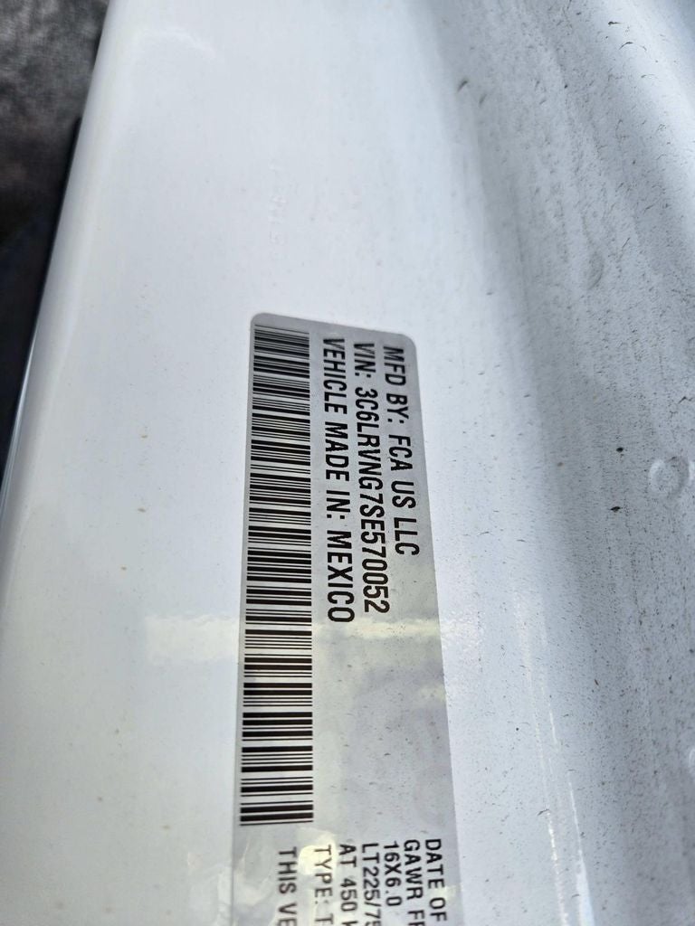 2025 RAM ProMaster 1500 Low Roof 118 WB