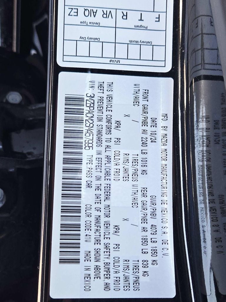 2025 Mazda Mazda3 2.5 S Preferred Package