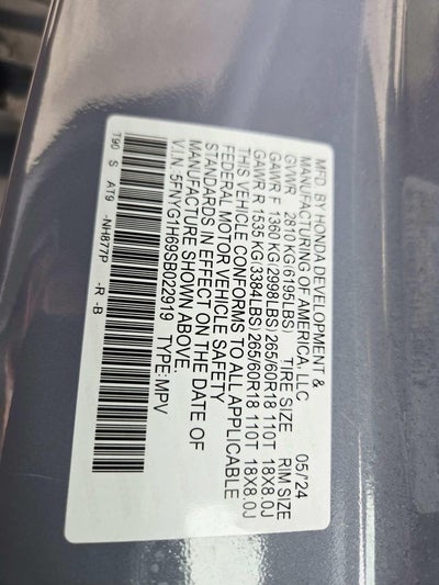 2025 Honda Pilot TrailSport