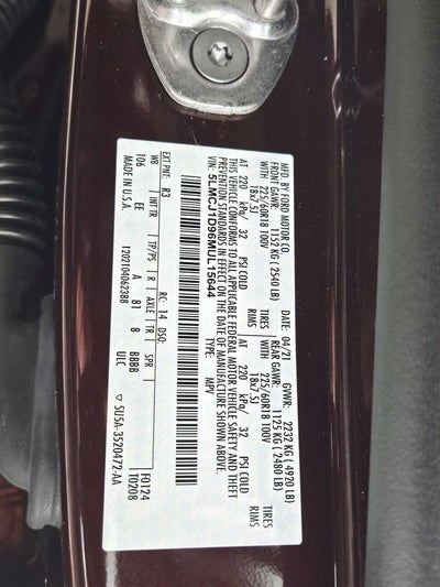 2021 Lincoln Corsair Standard