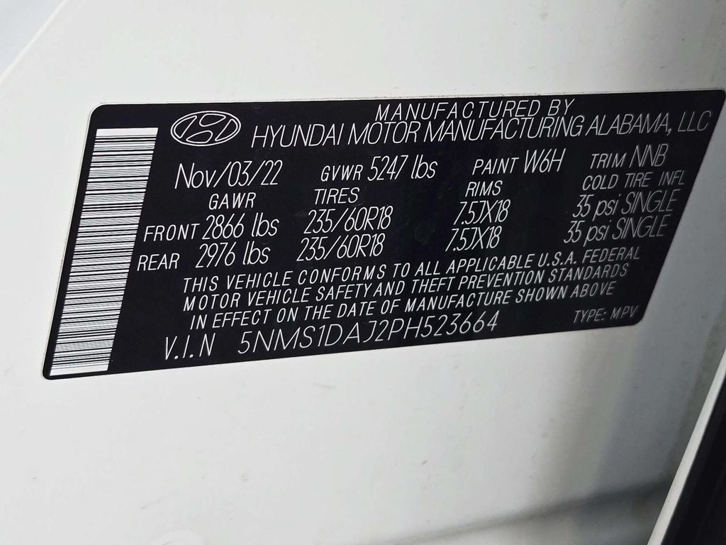 2023 Hyundai Santa Fe SE