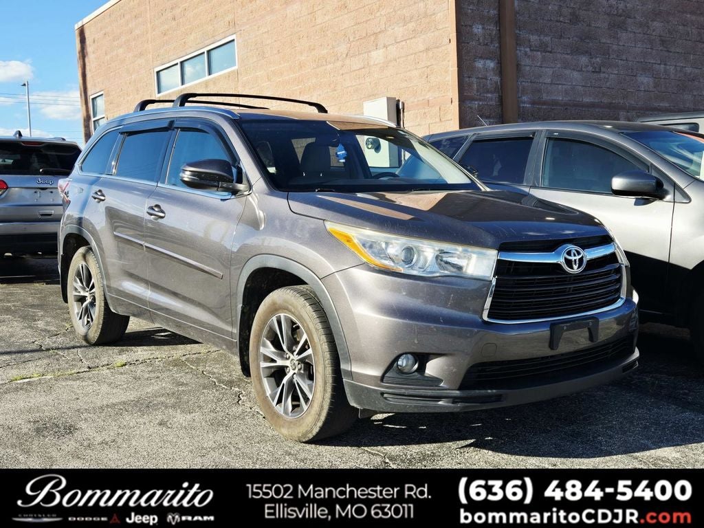 2016 Toyota Highlander XLE V6