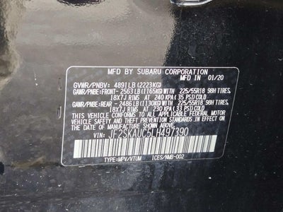 2020 Subaru Forester Limited