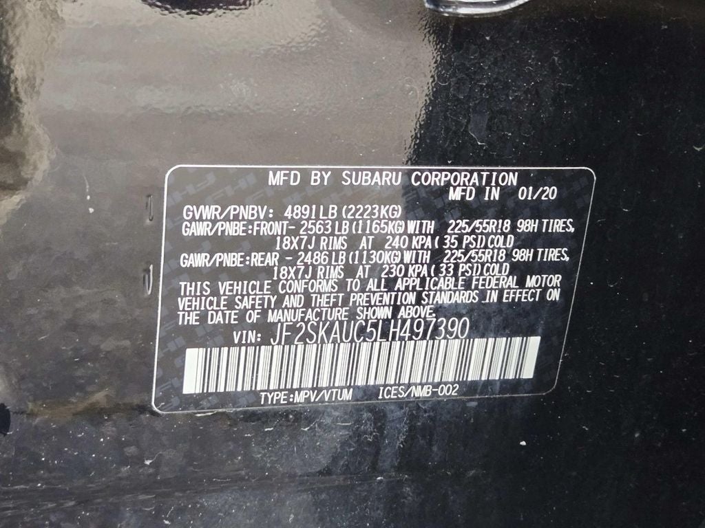 2020 Subaru Forester Limited