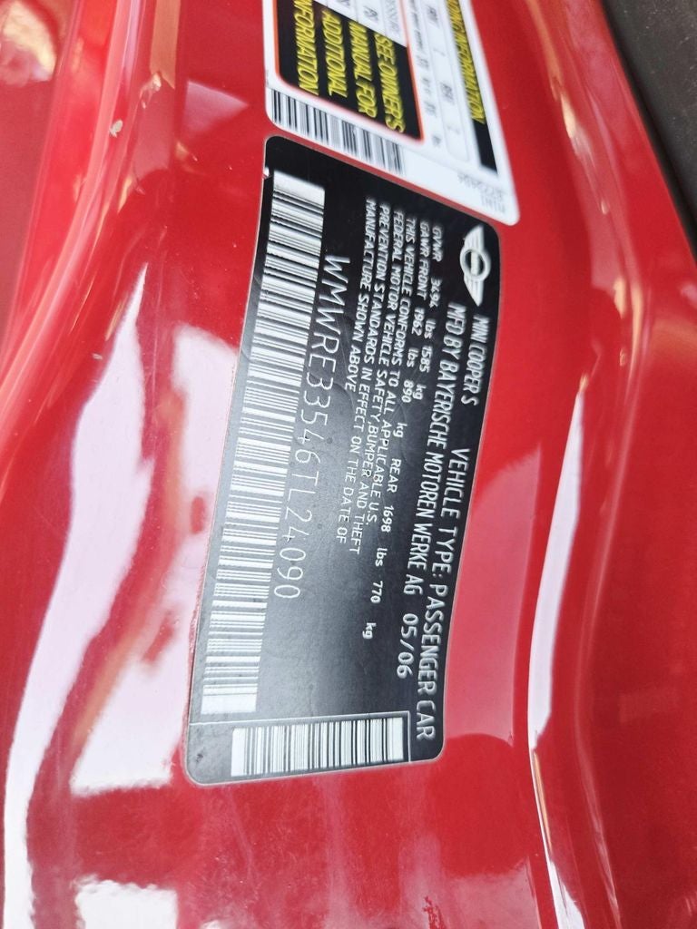 2006 MINI Cooper S Base