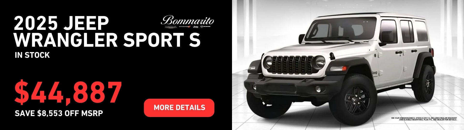 2025 Jeep Wrangler Sport S