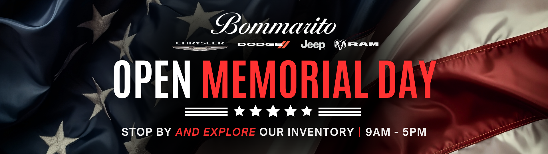 Open Memorial Day
